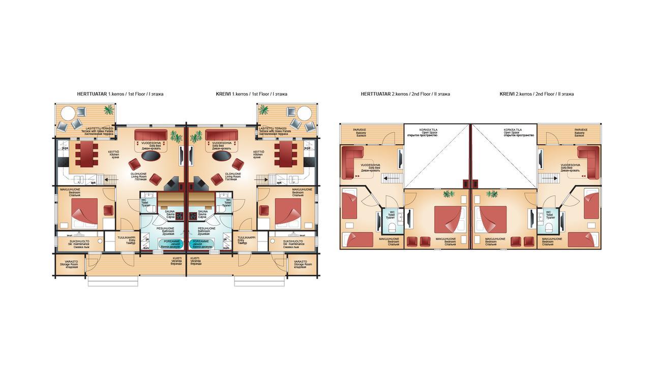 Vuokatin Aateli Kreivi Apartment Вуокати Екстериор снимка